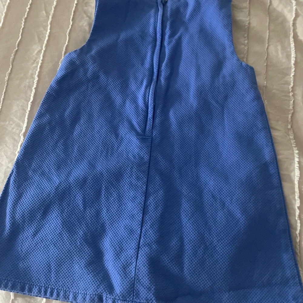 Gymboree Blue Textured Dress with Daisy‎ Detail